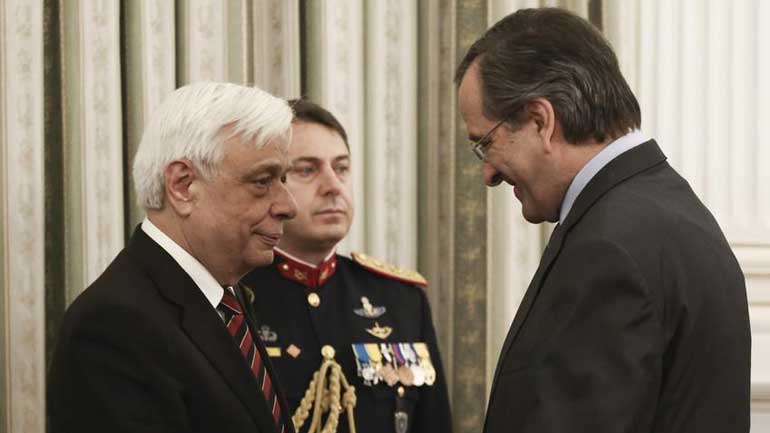 Στον Προκόπη Παυλόπουλο αύριο ο Αντώνης Σαμαράς